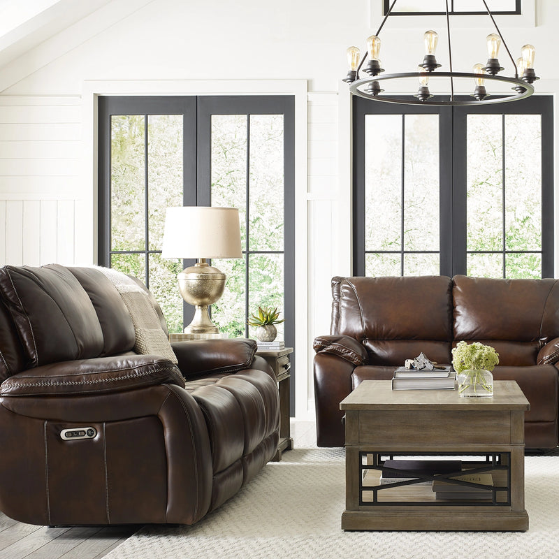 Parker Living Vail - Burnt Sienna Power Reclining Sofa Loveseat and Recliner