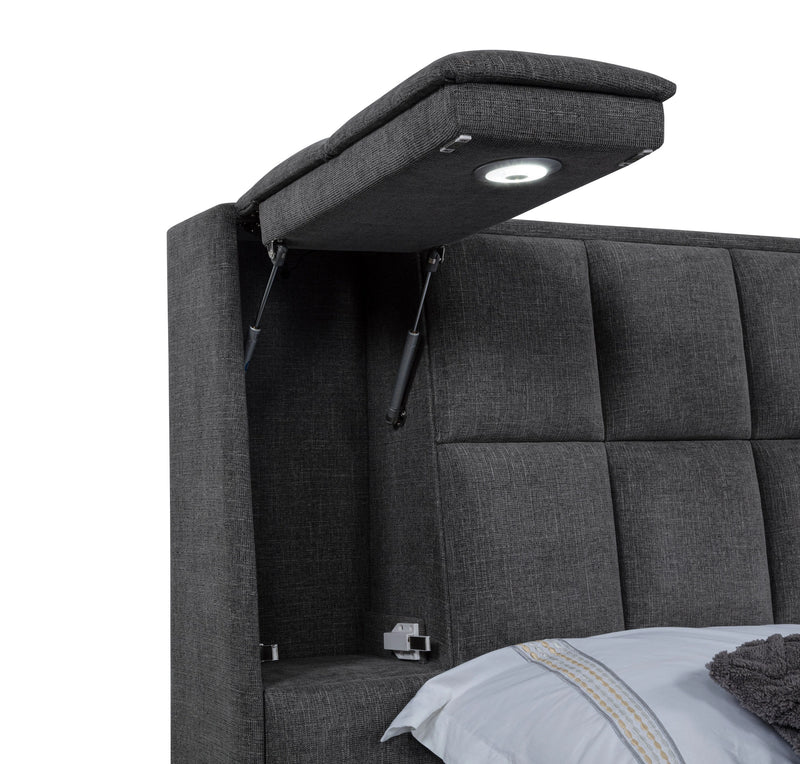 Dreux Panel Platform Bed