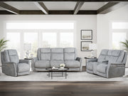 Parker Living Linus - Hudson Grey Zero Gravity Power Recliner