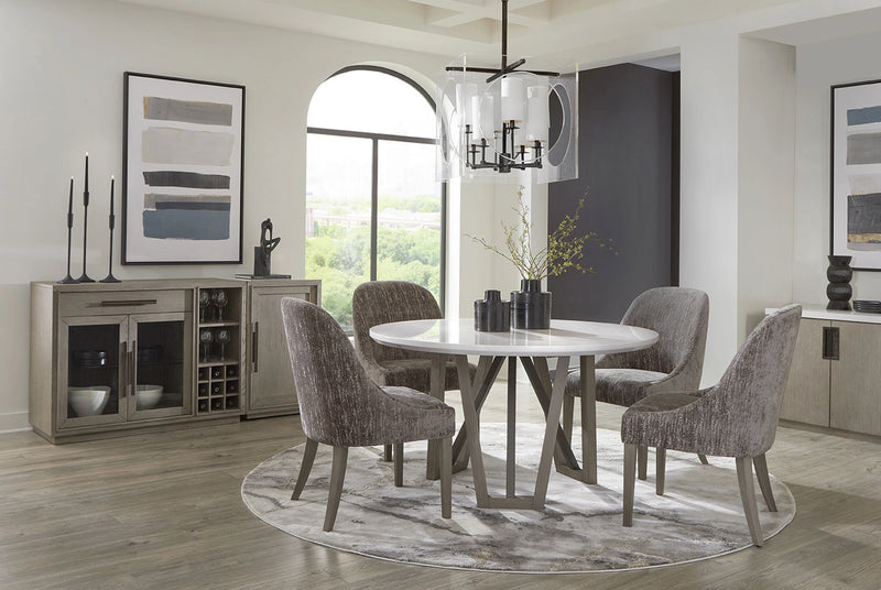 Parker House Pure Modern Dining Upholstered Armless Side Chair
