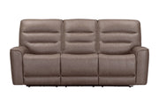 Parker Living Lawson - Sydney Brunette Zero Gravity Triple Power Reclining Sofa with Drop Down Table P2