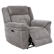 Parker Living Richland - Bristol Grey Power Reclining Sofa and Two Recliners