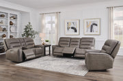 Parker Living Lawson - Sydney Brunette Power Zero Gravity Tilt Console Loveseat P2