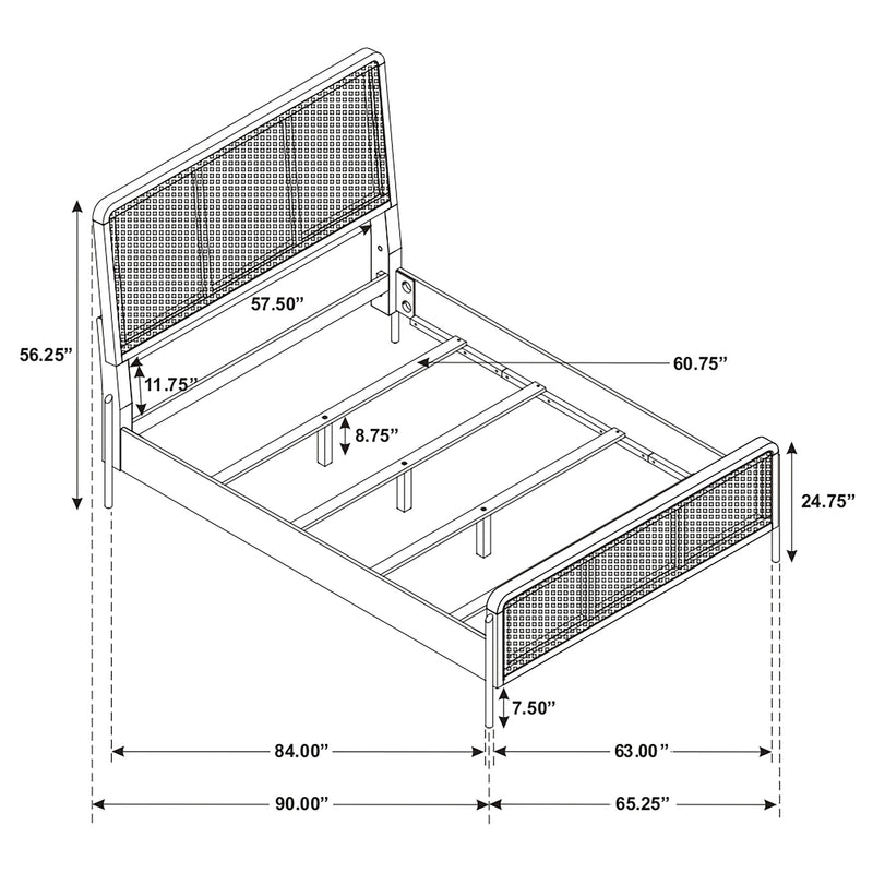 Arini Panel Bed
