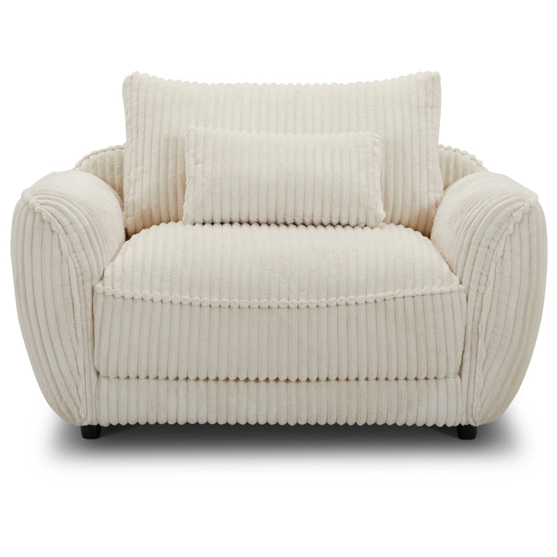 Parker Living Utopia - Mega Ivory Chair and A Half with Lumbar Pillow