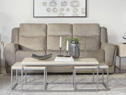 Parker Living Penfield - Frappe Power Reclining Sofa and Two Recliners