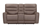 Parker Living Lawson - Sydney Brunette Power Zero Gravity Tilt Console Loveseat P2