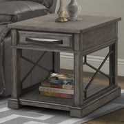 Parker House Sundance - Smokey Grey Cocktail Table with 2 End Tables and Console Table