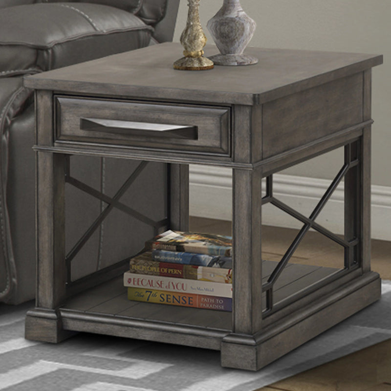 Parker House Sundance - Smokey Grey Cocktail Table with 2 End Tables and Console Table