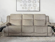 Parker Living Penfield - Frappe Power Reclining Sofa and Recliner