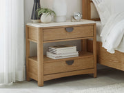 Parker House Escape - Bedroom Queen Poster Bed and Nightstand