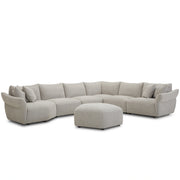 Parker Living Playful - Canes Cobblestone Ottoman with Casters