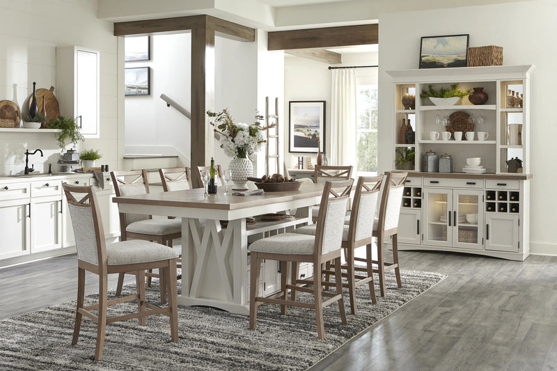 Parker House Americana Modern Dining Upholstered Counter Chair (2/CTN Sold in pairs)