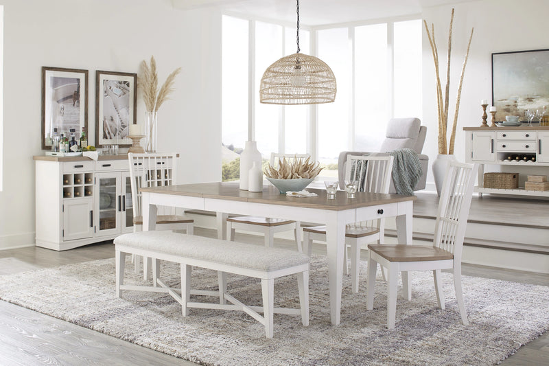 Parker House Americana Modern Dining 58 Inch Upholstered Bench