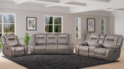 Parker Living Blake - Desert Taupe Reclining Console Loveseat