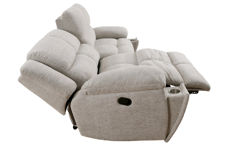 Parker Living Buster Manual Reclining Sofa and Loveseat
