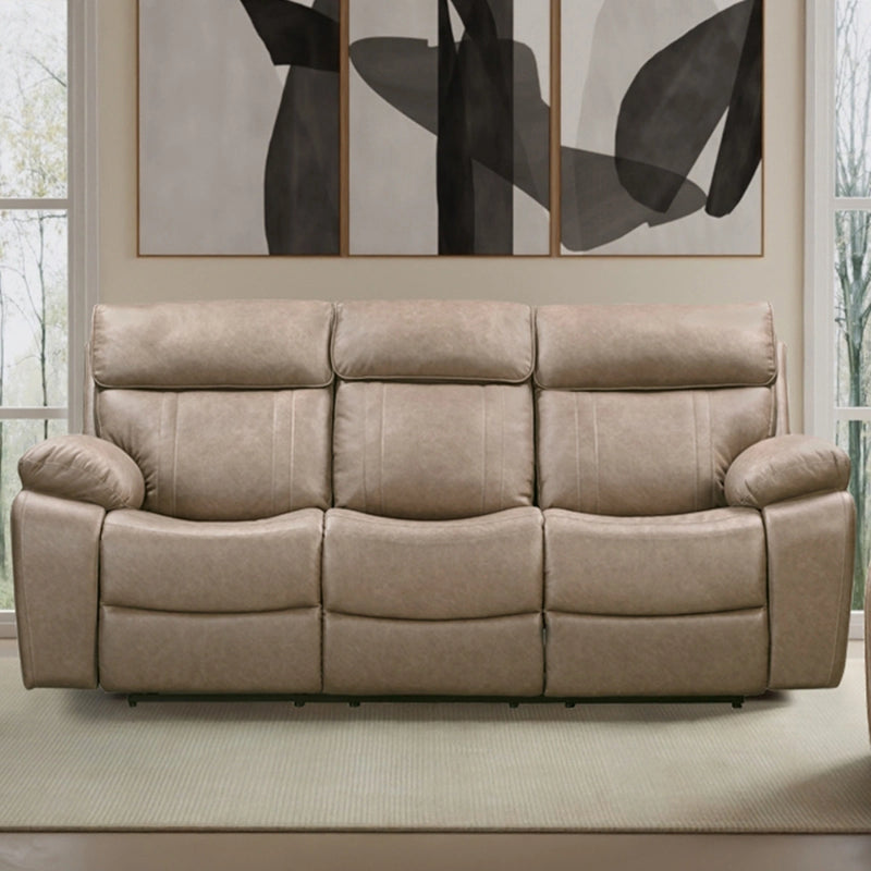 Parker Living Theon - Stokes Toffee Manual Reclining Sofa Loveseat and Recliner