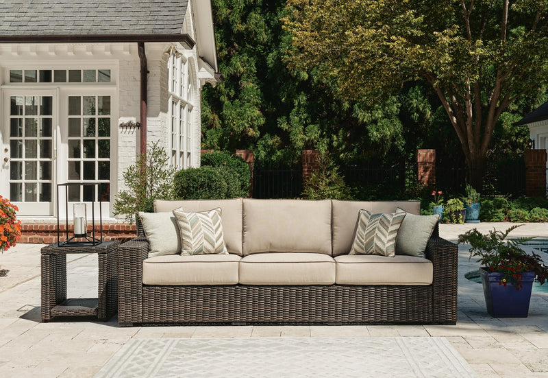 Coastline Bay Outdoor Sofa with Cushion