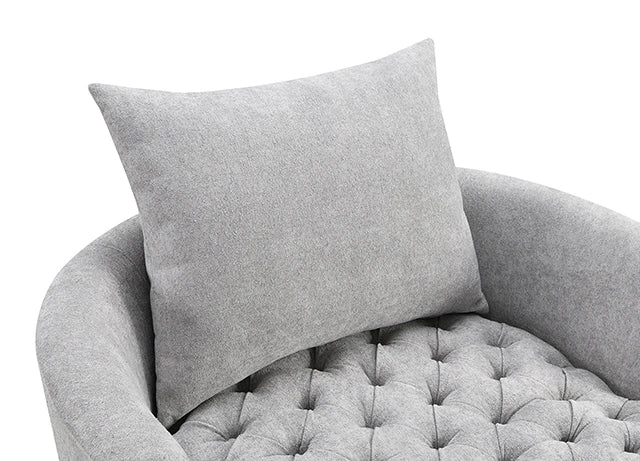 Sofi Button Tufted Swivel Chair