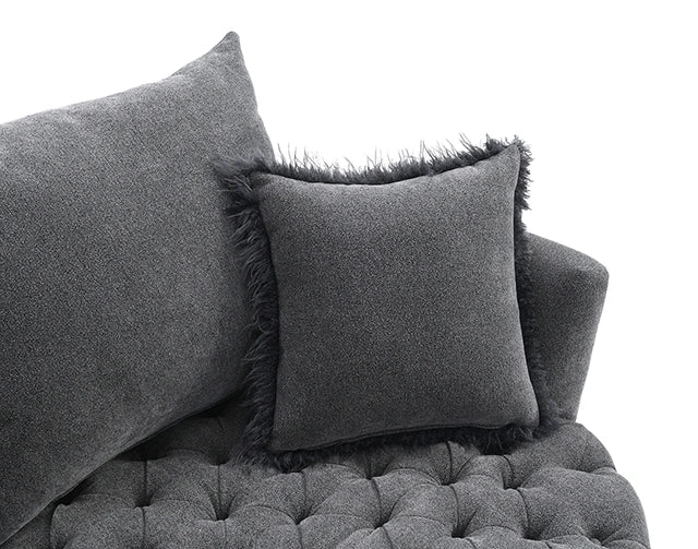 Sofi Button Tufted Swivel Chair