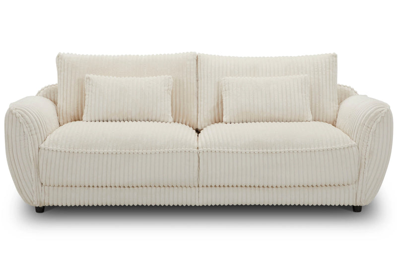 Parker Living Utopia - Mega Ivory 2 Seat Sofa with Lumbar Pillow