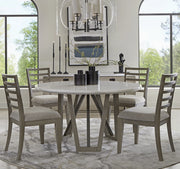 Parker House Pure Modern Dining 54 Inch Round Table with Wood Base