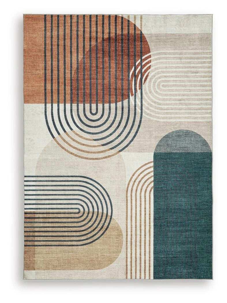 Farrendale Washable Area Rug