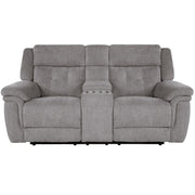 Parker Living Richland - Bristol Grey Power Reclining Sofa and Loveseat