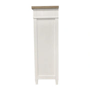 Parker House Americana Modern Bedroom Queen Shelter Bed 2 Nightstands Dresser with Mirror and Chest