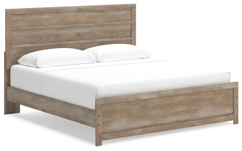 Gachester Panel Bed