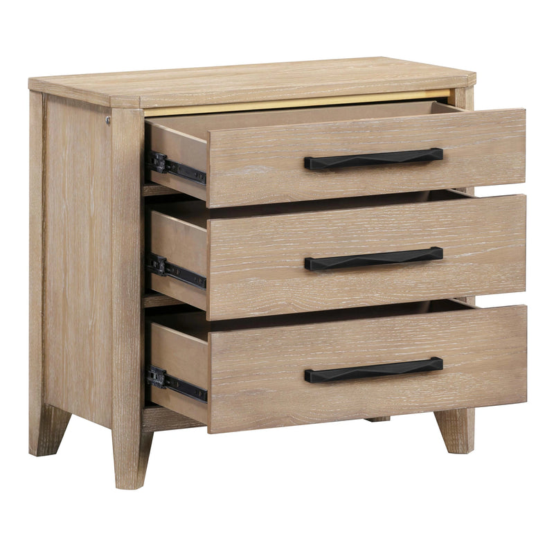 Parker House Breckenridge - Bedroom Queen Bed 2 Nightstands Dresser with Mirror and Chest