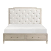 Genoa California King & Eastern King Platform Bed with Footboard Storage image