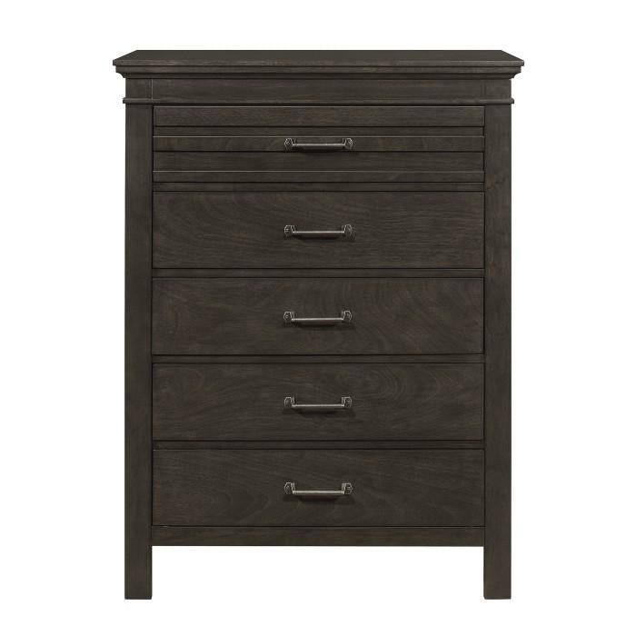 Blaire Farm Chest in Saddle Brown Wood 1675-9