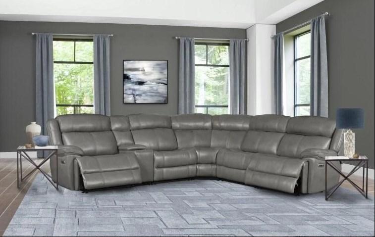 Parker House Furniture Eclipse Power Armless Recliner in Florence Heron