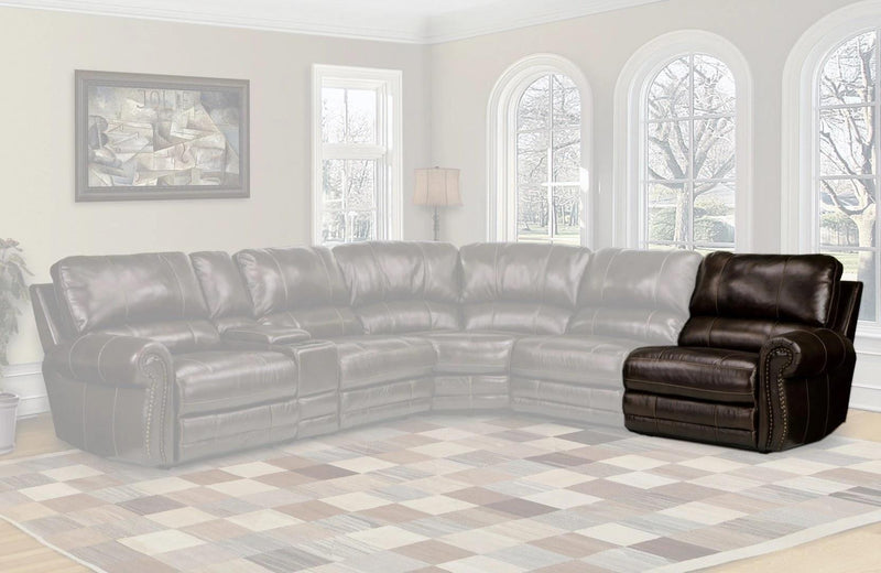 Parker House Thurston Right Arm Face Recliner in Havana