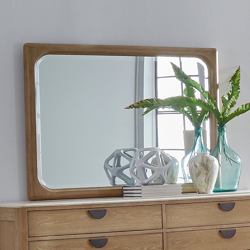 Parker House Escape - Bedroom Queen Panel Bed 2 Nightstands and Dresser with Mirror
