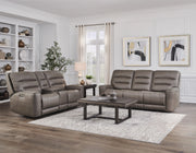 Parker Living Lawson - Sydney Brunette Zero Gravity Triple Power Reclining Sofa with Drop Down Table P2