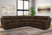 Parker House Mason Entertainment Console in Dark Kahlua