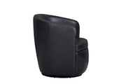 Parker Living Barolo 100% Italian Leather Swivel Club Chair