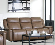 Parker Living Atlantis - Smooth Latte Power Reclining Zero Gravity Sofa and Loveseat