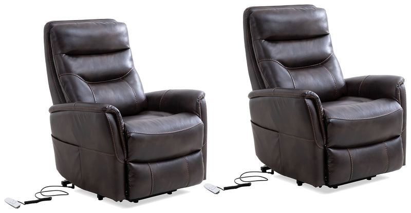 Parker Living Gemini Power Lift Recliner with Articulating Headrest Two Pack