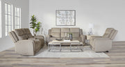 Parker Living Penfield - Frappe Zero Gravity Power Reclining Sofa with Heat Massage and Speaker P3
