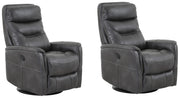 Parker Living Gemini Power Swivel Glider Recliner Two Pack