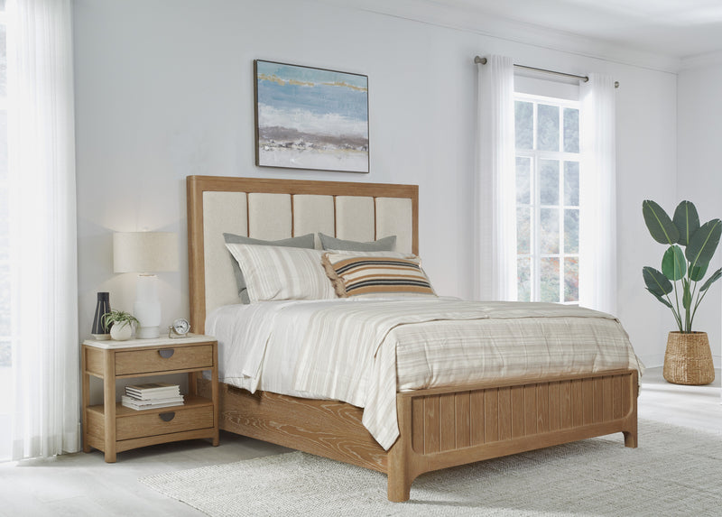 Parker House Escape - Bedroom Queen Panel Bed and Nightstand