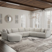 Parker Living Playful - Canes Cobblestone Ottoman with Casters