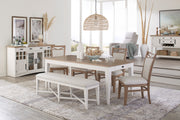 Parker House Americana Modern Dining 58 Inch Upholstered Bench