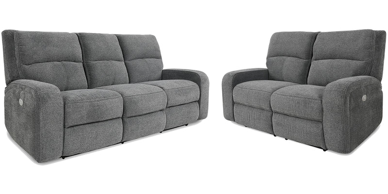 Parker Living Polaris Power Reclining Sofa and Loveseat