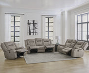 Parker Living Blake - Desert Taupe Manual Reclining Sofa Loveseat and Recliner