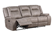 Parker Living Blake - Desert Taupe Manual Reclining Sofa Loveseat and Recliner