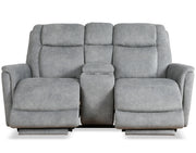 Parker Living Linus - Hudson Grey Power Reclining Sofa and Loveseat